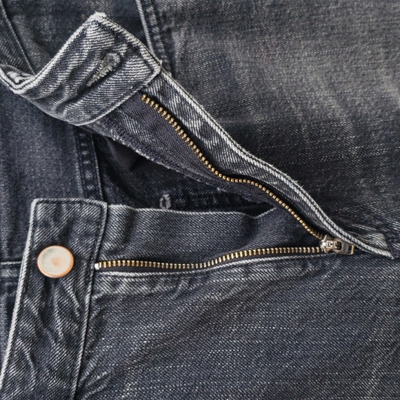 COS Paint Splattered Jeans Women's Size 29 Washed Black High Rise Straight Leg - Picture 5 of 15